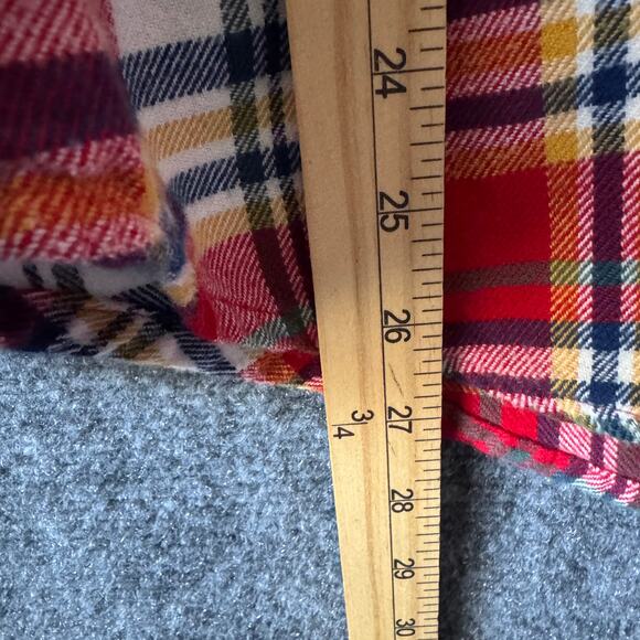 Woolrich Shirt Mens Medium Plaid Flannel Button Up Outdoor Long Sleeve Classic - Picture 10 of 11